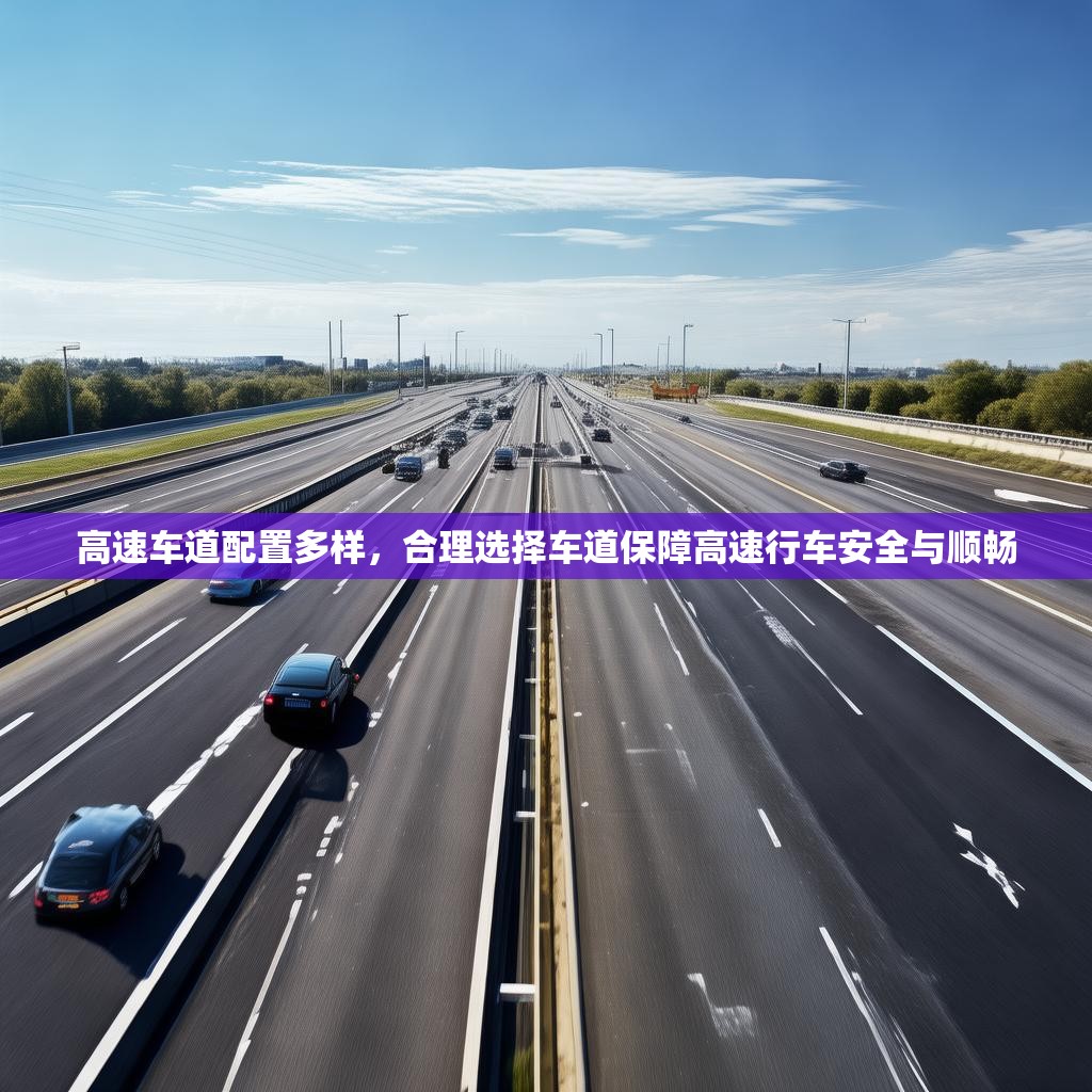 高速车道配置多样，合理选择车道保障高速行车安全与顺畅