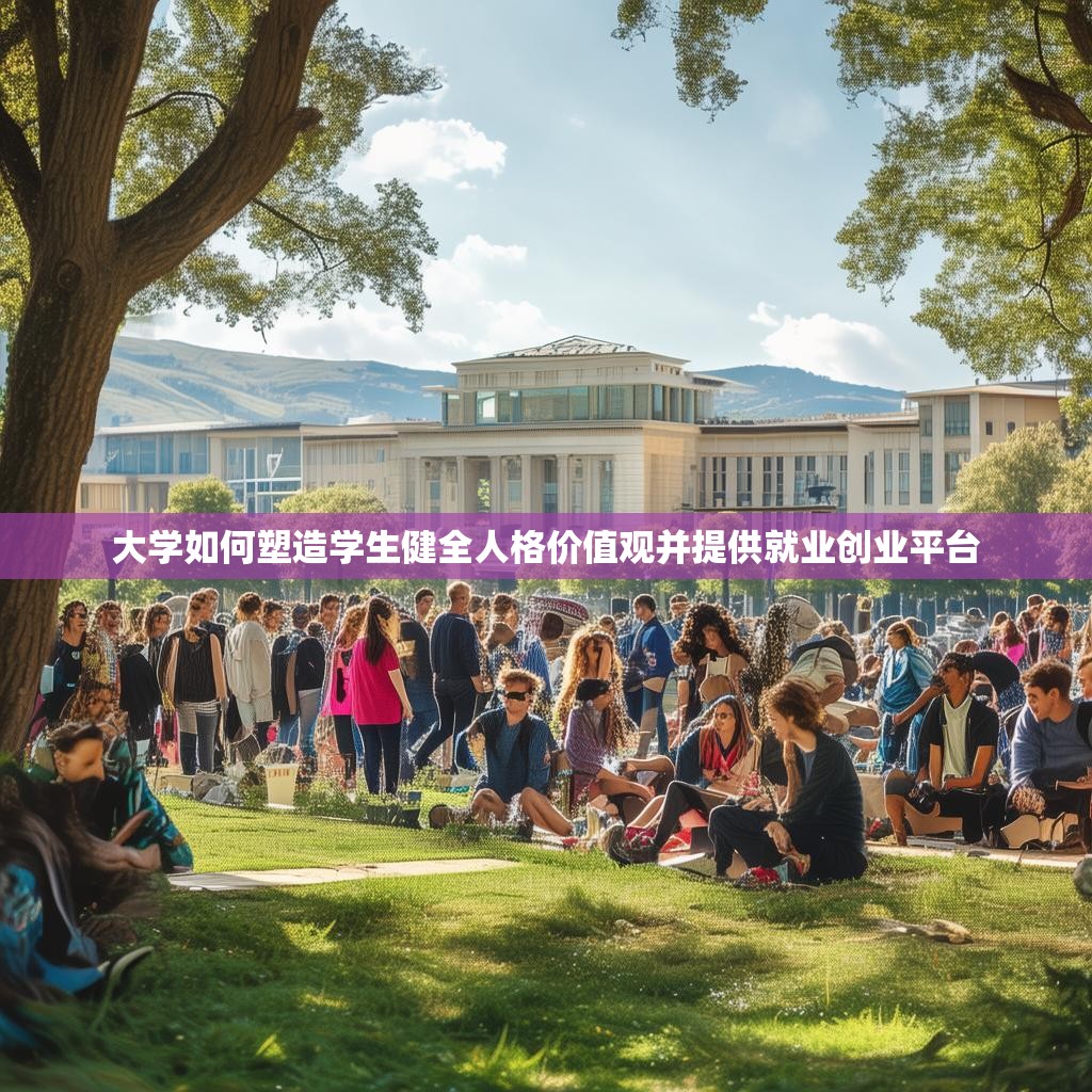 大学如何塑造学生健全人格价值观并提供就业创业平台