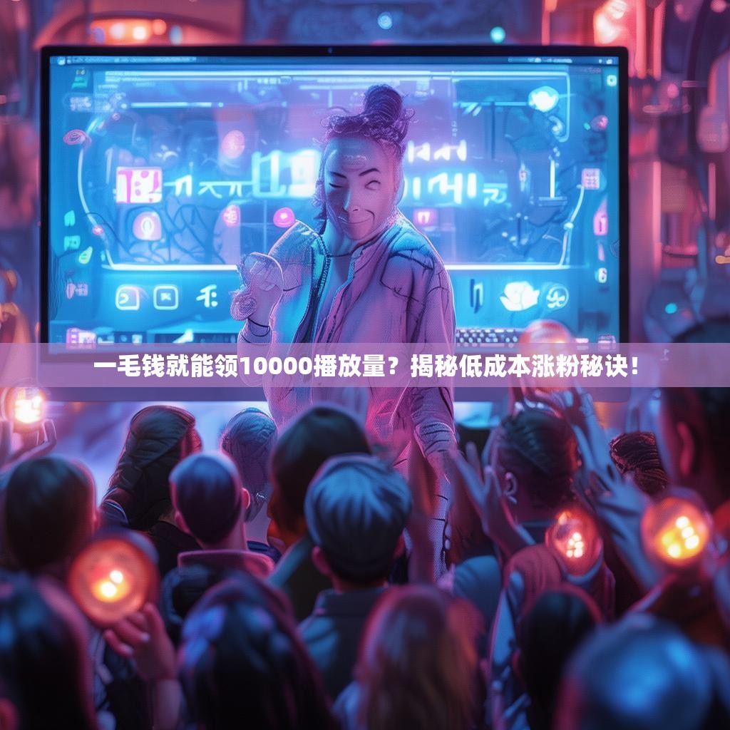 一毛钱就能领10000播放量?揭秘低成本涨粉秘诀!