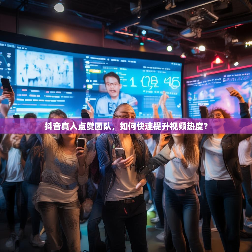 抖音真人点赞团队，如何快速提升视频热度？