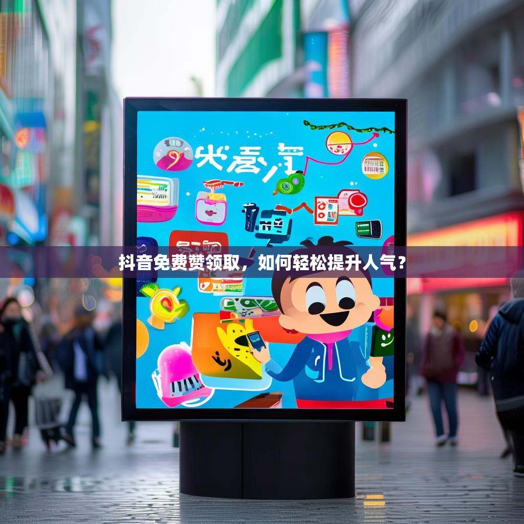 抖音免费赞领取，如何轻松提升人气？