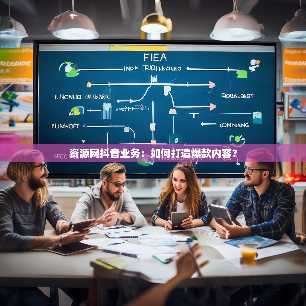 资源网抖音业务：如何打造爆款内容？