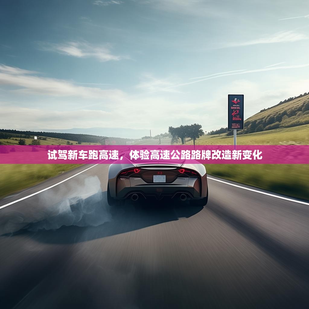 试驾新车跑高速，体验高速公路路牌改造新变化