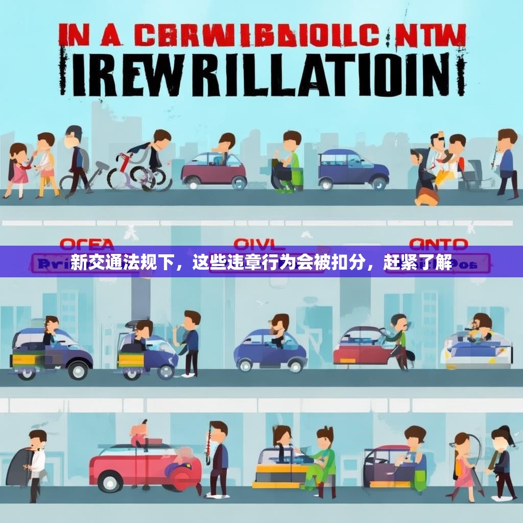 新交通法规下，这些违章行为会被扣分，赶紧了解