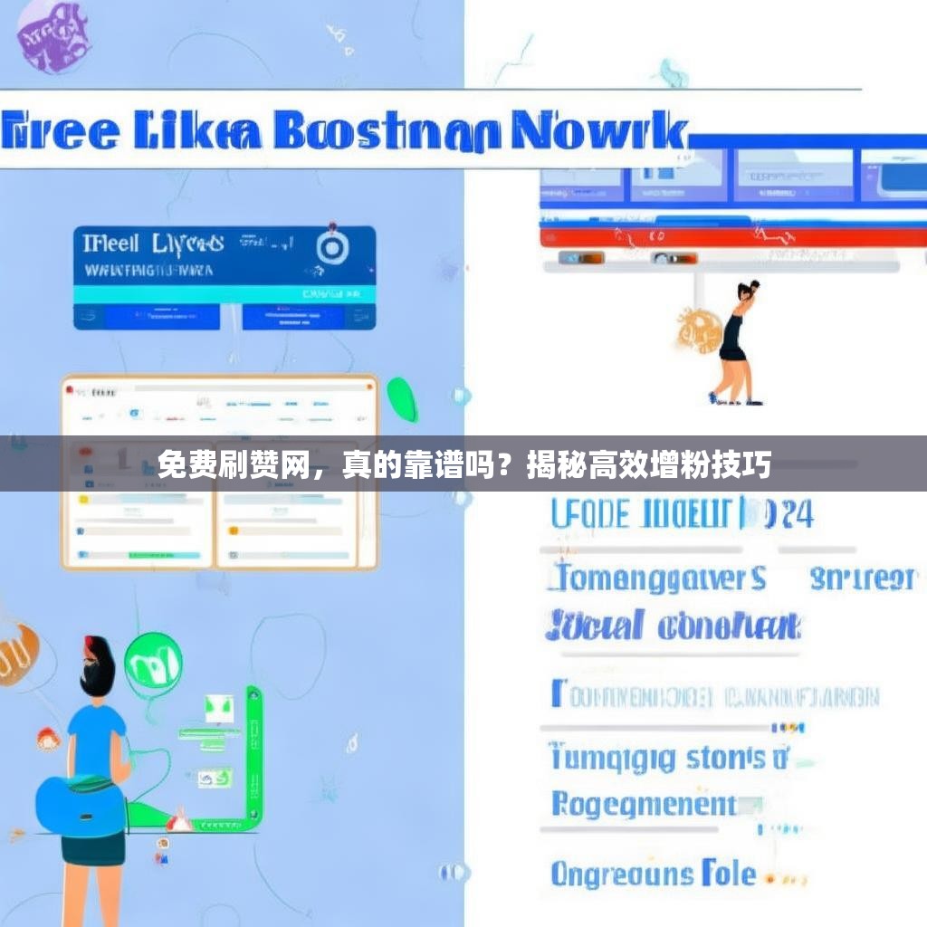 免费刷赞网，真的靠谱吗？揭秘高效增粉技巧