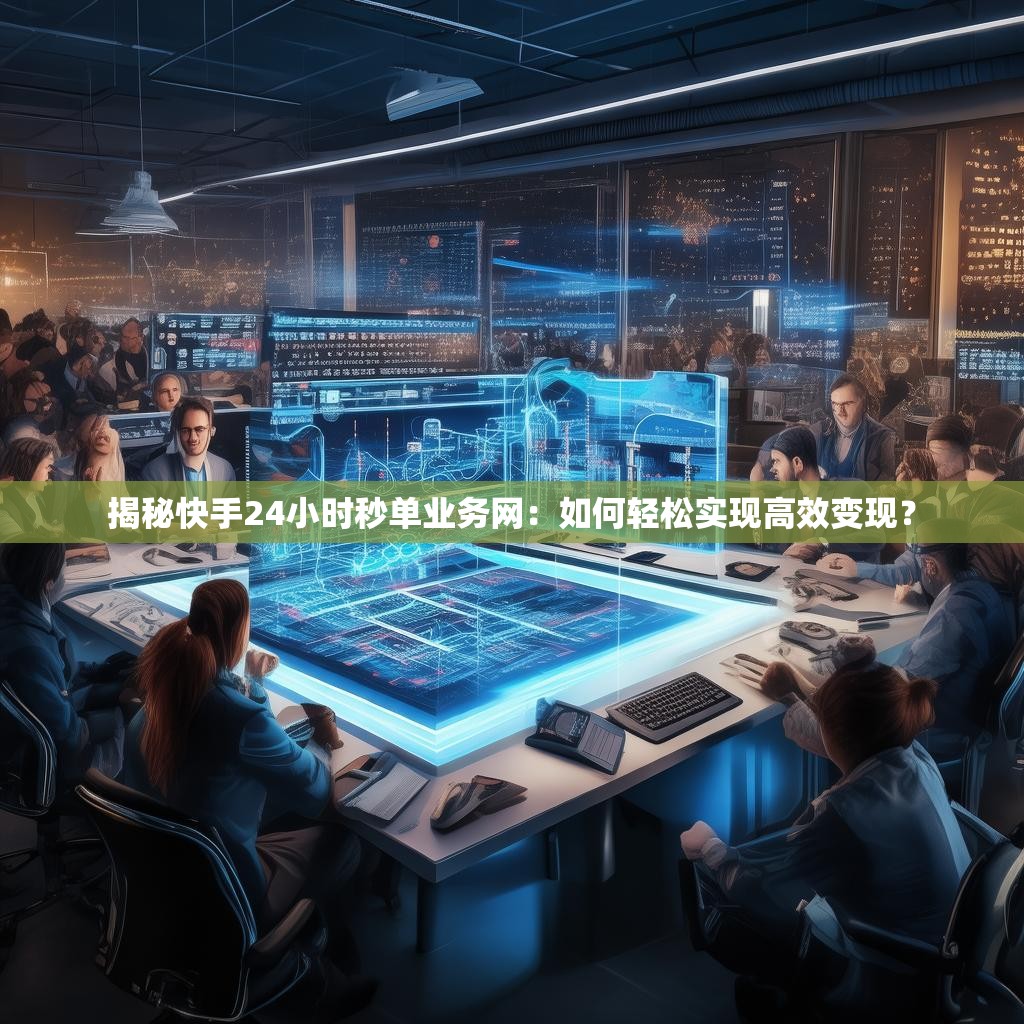 揭秘快手24小时秒单业务网：如何轻松实现高效变现？