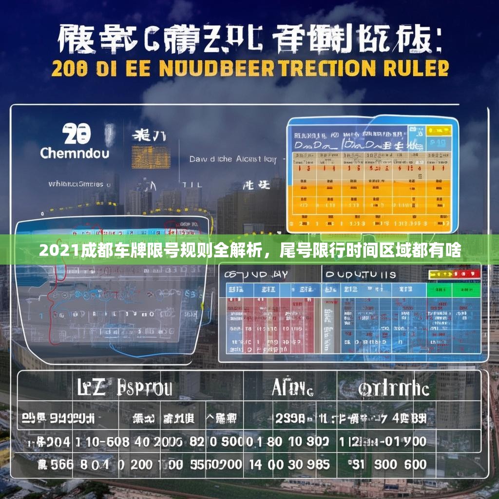 2021成都车牌限号规则全解析，尾号限行时间区域都有啥