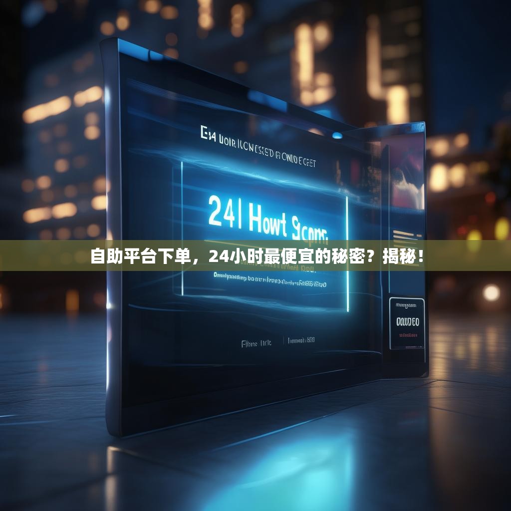自助平台下单，24小时最便宜的秘密？揭秘！