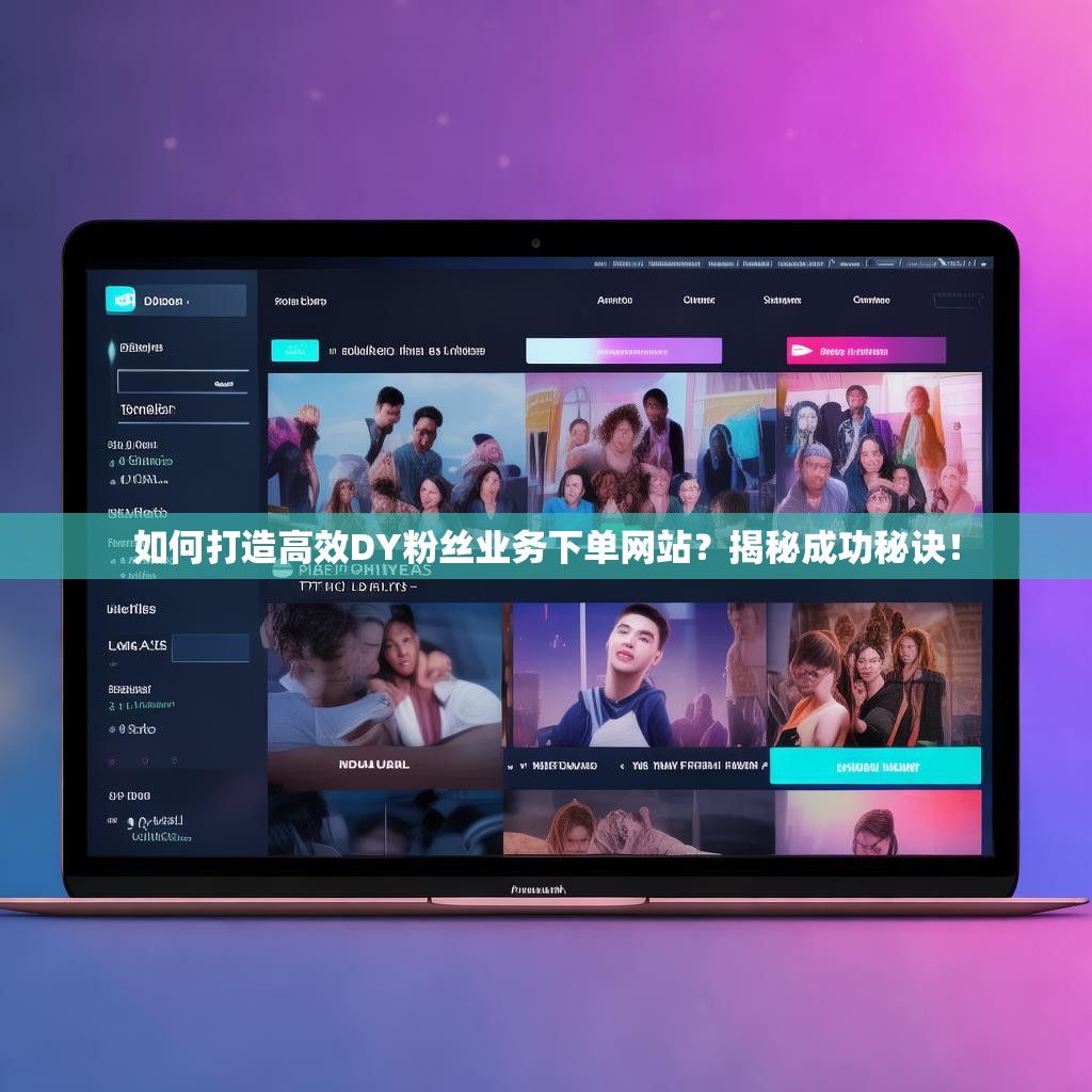 如何打造高效DY粉丝业务下单网站？揭秘成功秘诀！