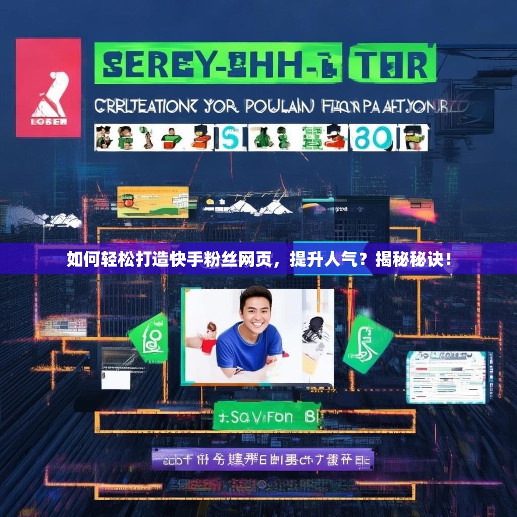 如何轻松打造快手粉丝网页，提升人气？揭秘秘诀！