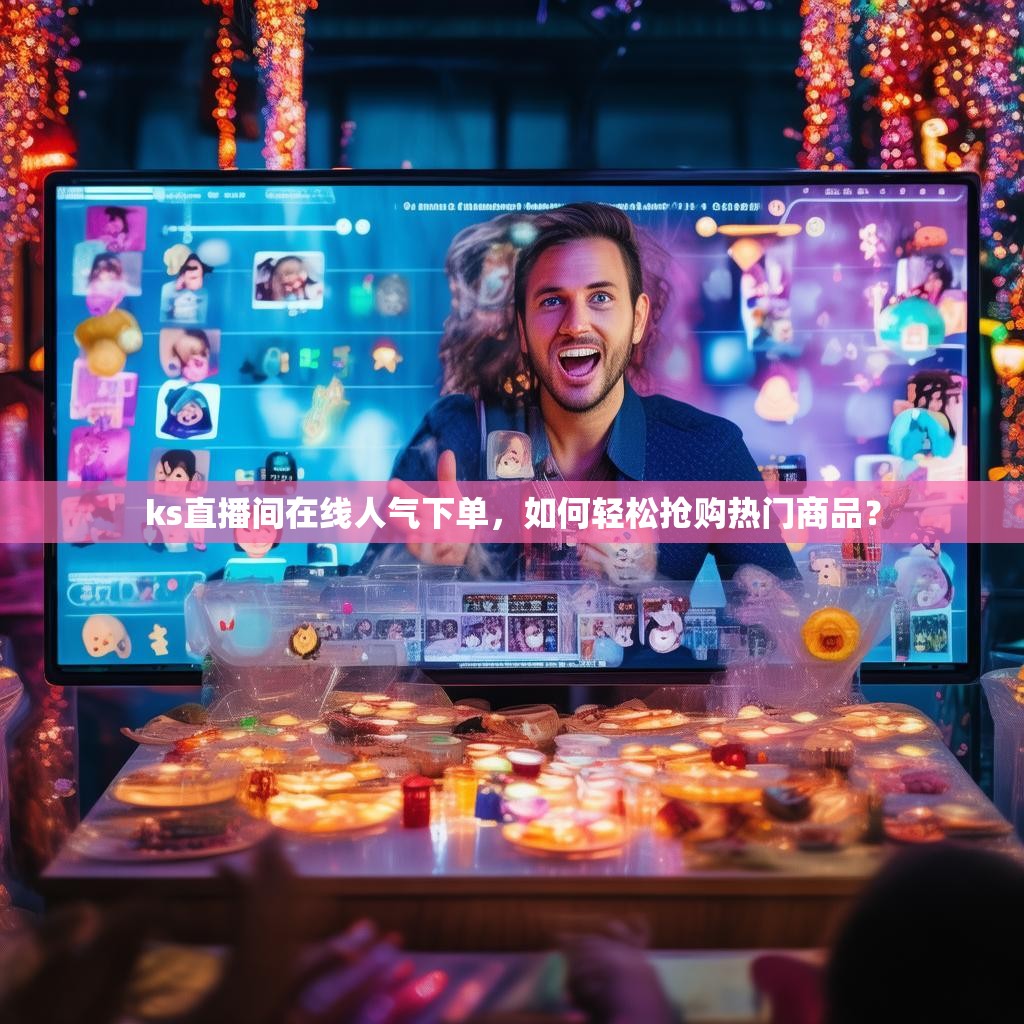 ks直播间在线人气下单，如何轻松抢购热门商品？