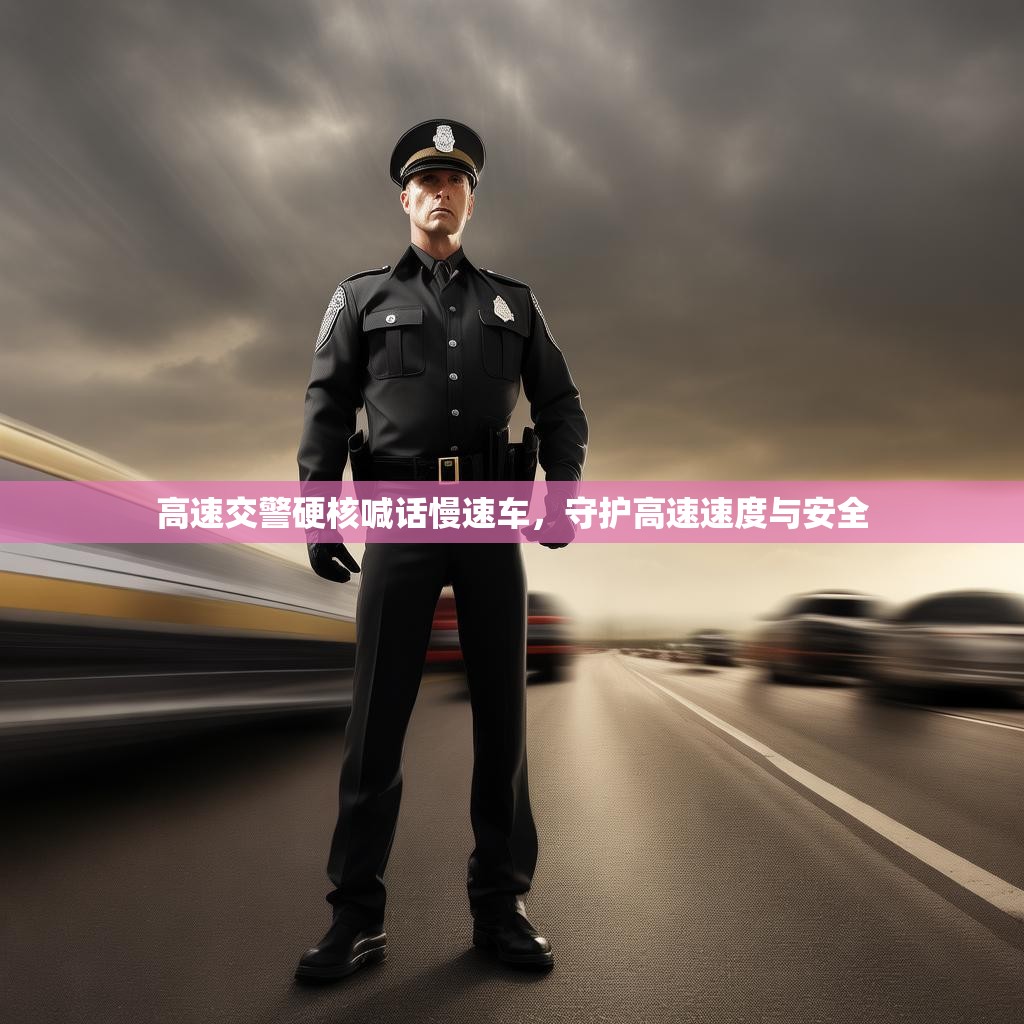 高速交警硬核喊话慢速车，守护高速速度与安全