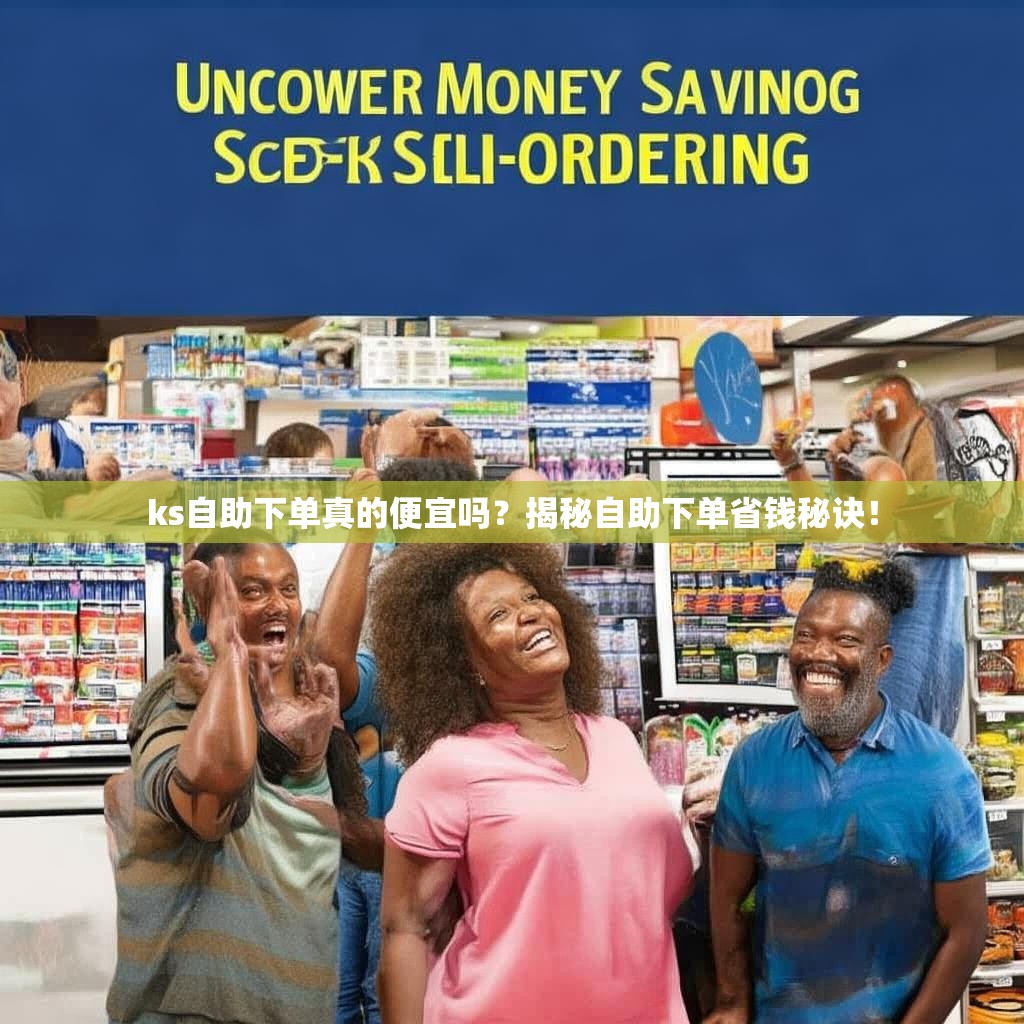 ks自助下单真的便宜吗？揭秘自助下单省钱秘诀！