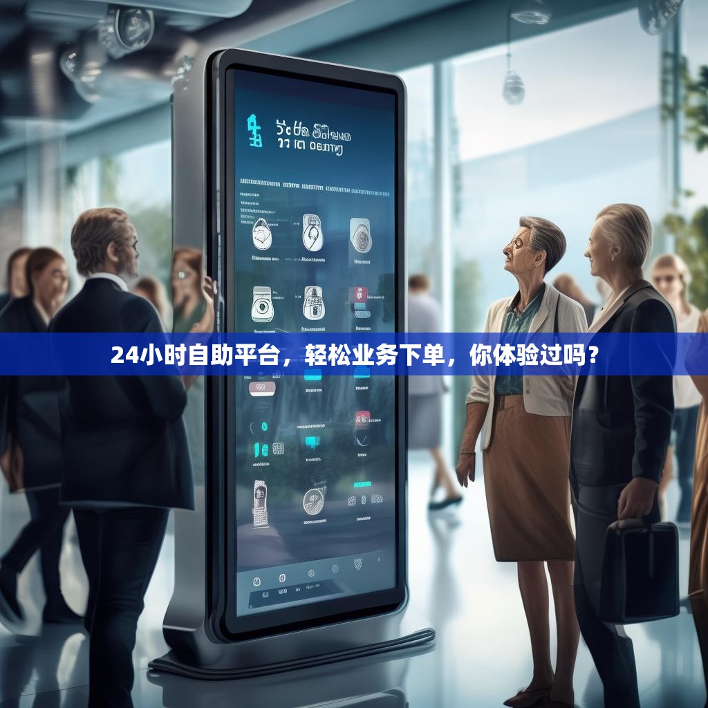 24小时自助平台,轻松业务下单,你体验过吗?