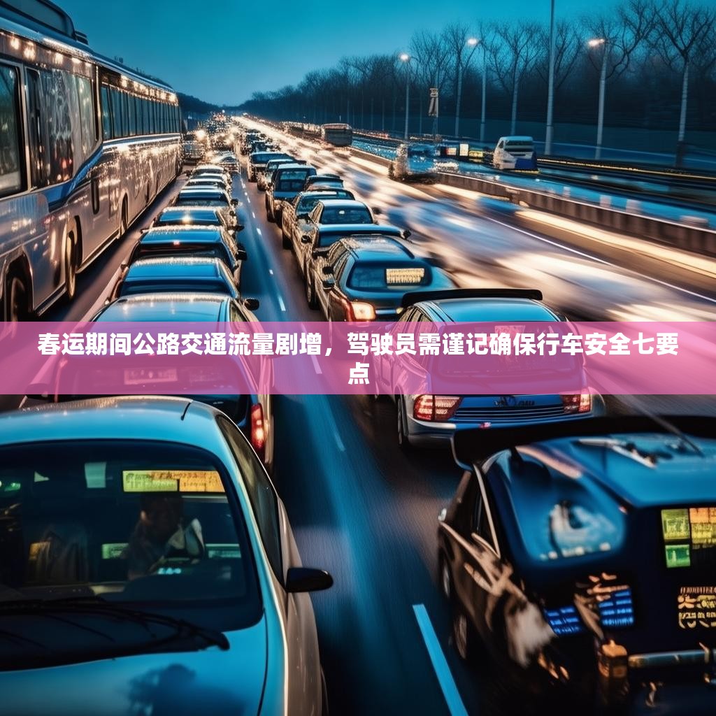春运期间公路交通流量剧增，驾驶员需谨记确保行车安全七要点