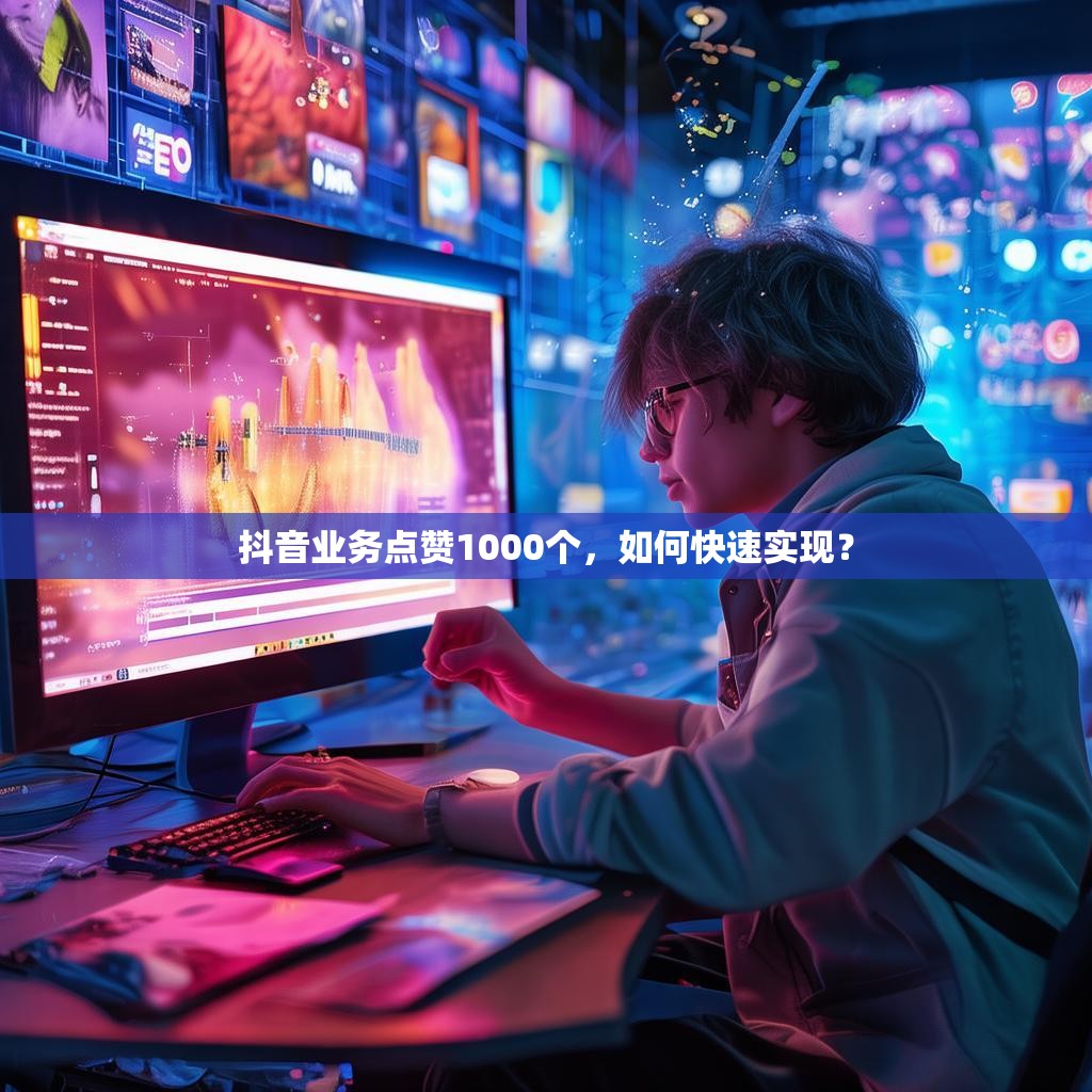 抖音业务点赞1000个,如何快速实现?