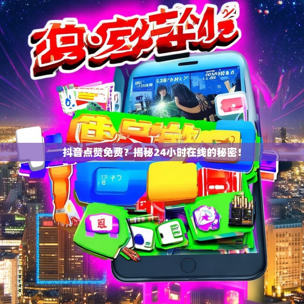 抖音点赞免费？揭秘24小时在线的秘密！