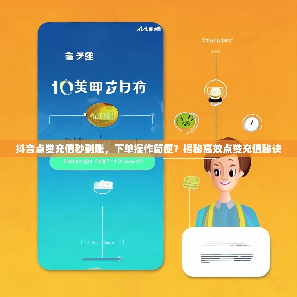 抖音点赞充值秒到账，下单操作简便？揭秘高效点赞充值秘诀
