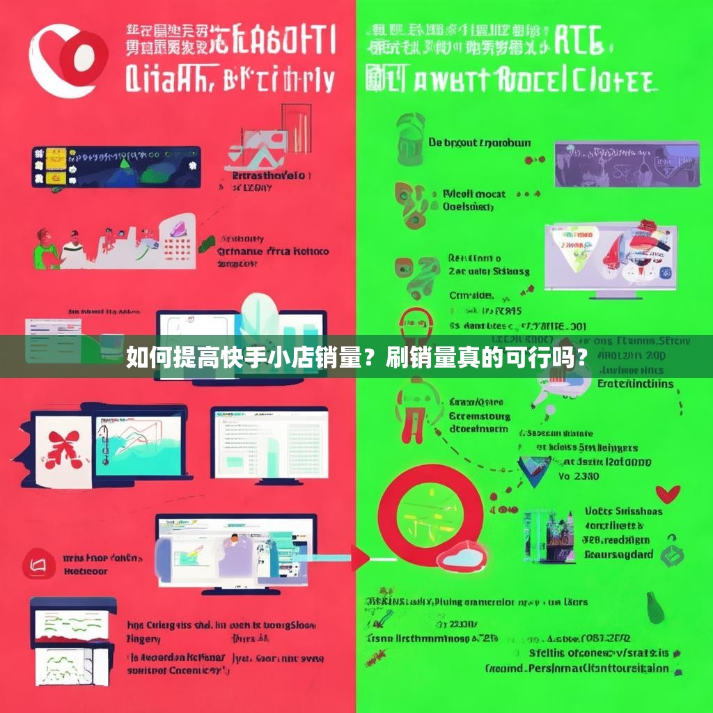 如何提高快手小店销量？刷销量真的可行吗？