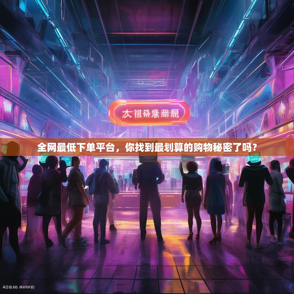 全网最低下单平台,你找到最划算的购物秘密了吗?