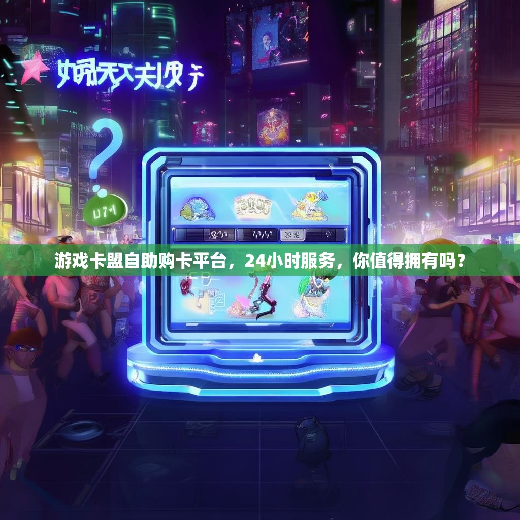 游戏卡盟自助购卡平台，24小时服务，你值得拥有吗？