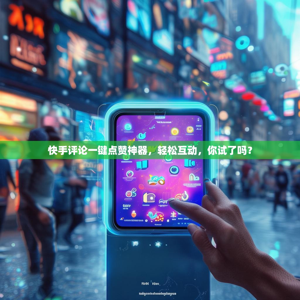 快手评论一键点赞神器，轻松互动，你试了吗？