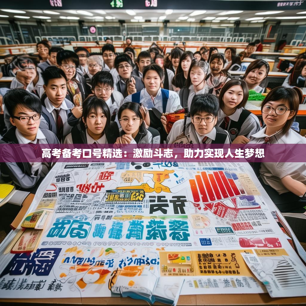 高考备考口号精选：激励斗志，助力实现人生梦想