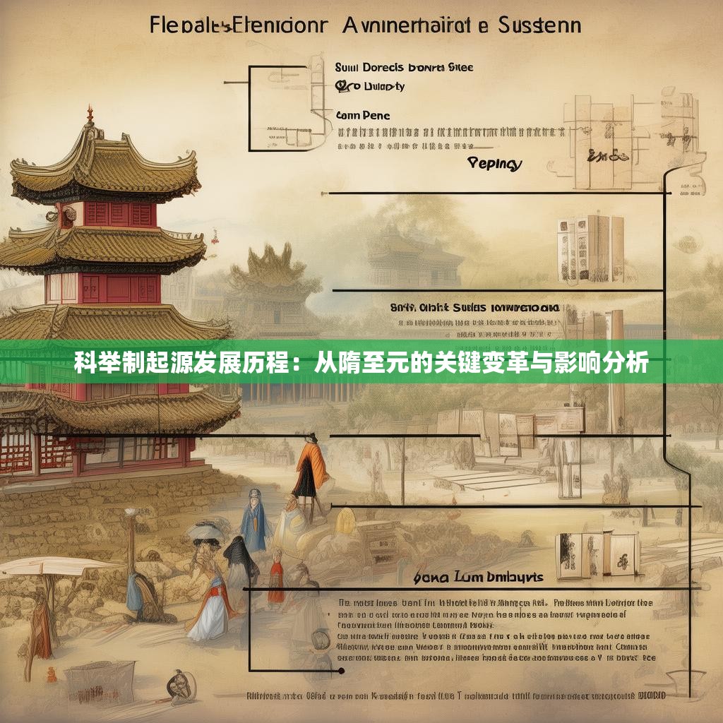 科举制起源发展历程：从隋至元的关键变革与影响分析