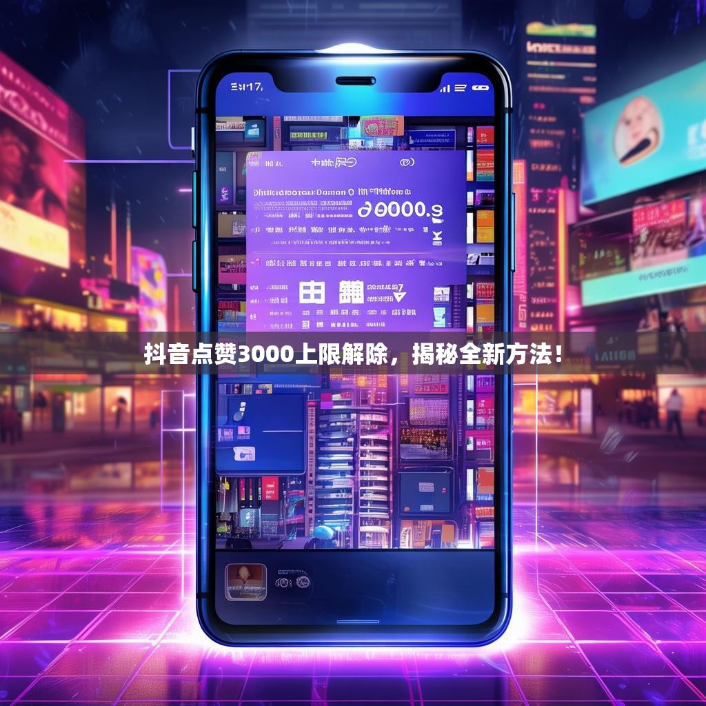 抖音点赞3000上限解除,揭秘全新方法!