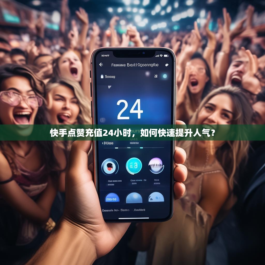 快手点赞充值24小时，如何快速提升人气？
