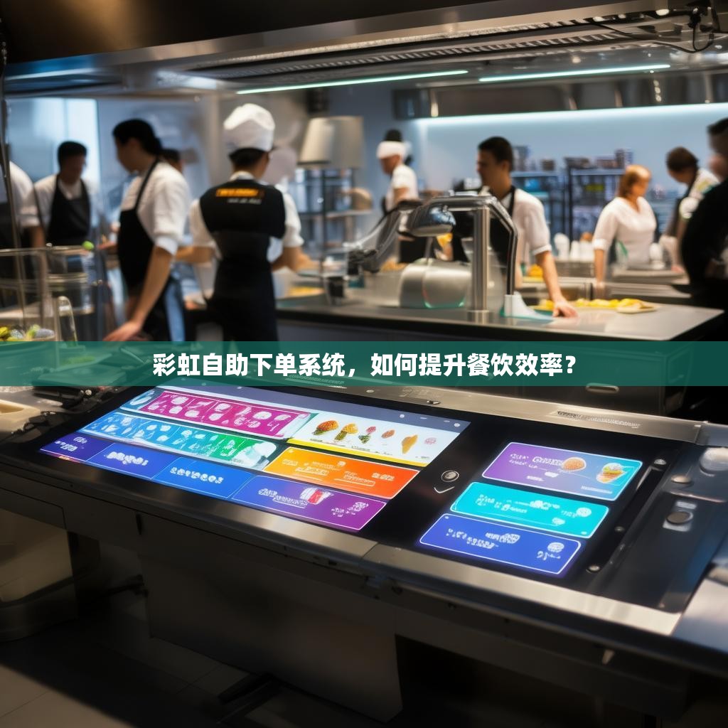 彩虹自助下单系统，如何提升餐饮效率？
