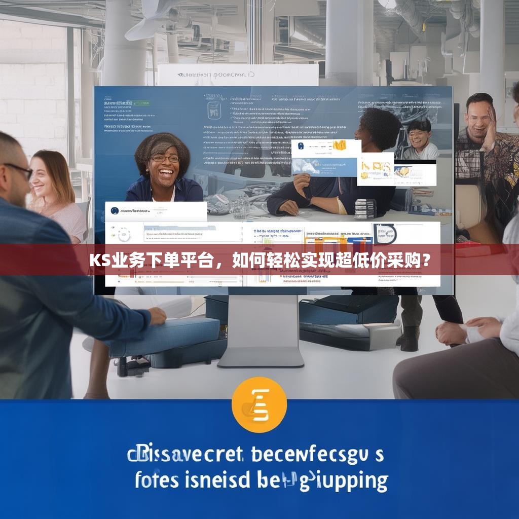 KS业务下单平台，如何轻松实现超低价采购？