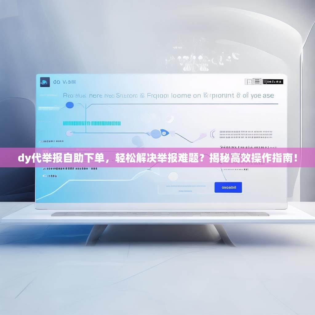 dy代举报自助下单，轻松解决举报难题？揭秘高效操作指南！