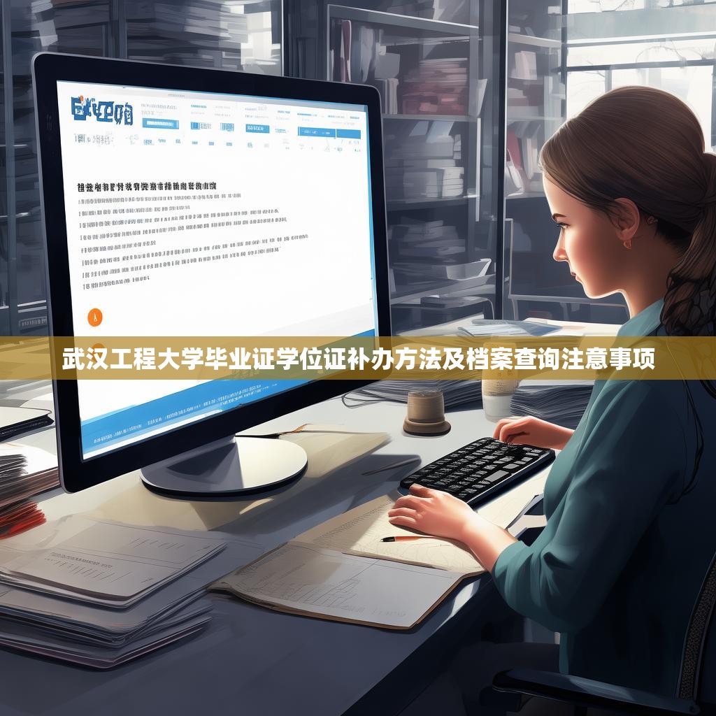 武汉工程大学毕业证学位证补办方法及档案查询注意事项