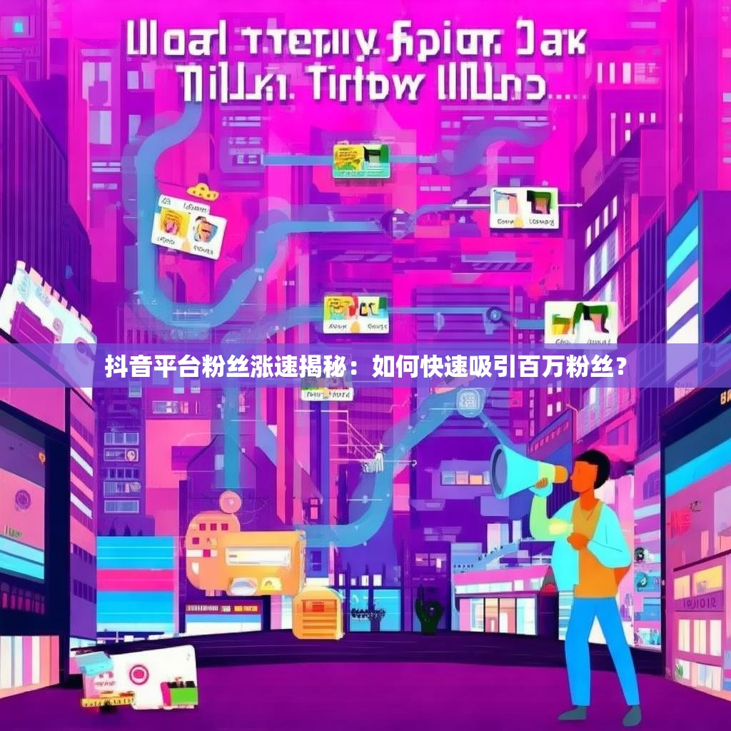 抖音平台粉丝涨速揭秘:如何快速吸引百万粉丝?