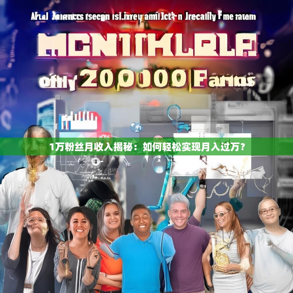 1万粉丝月收入揭秘：如何轻松实现月入过万？
