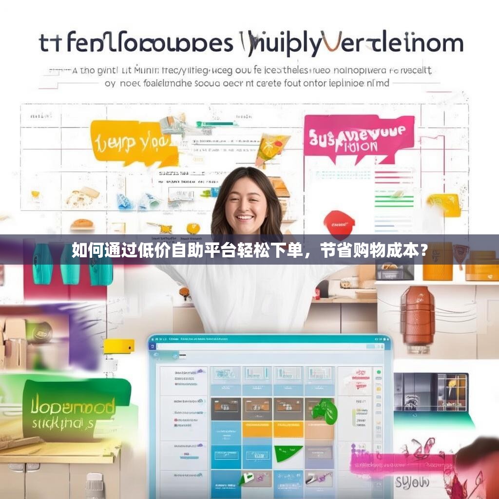 如何通过低价自助平台轻松下单，节省购物成本？