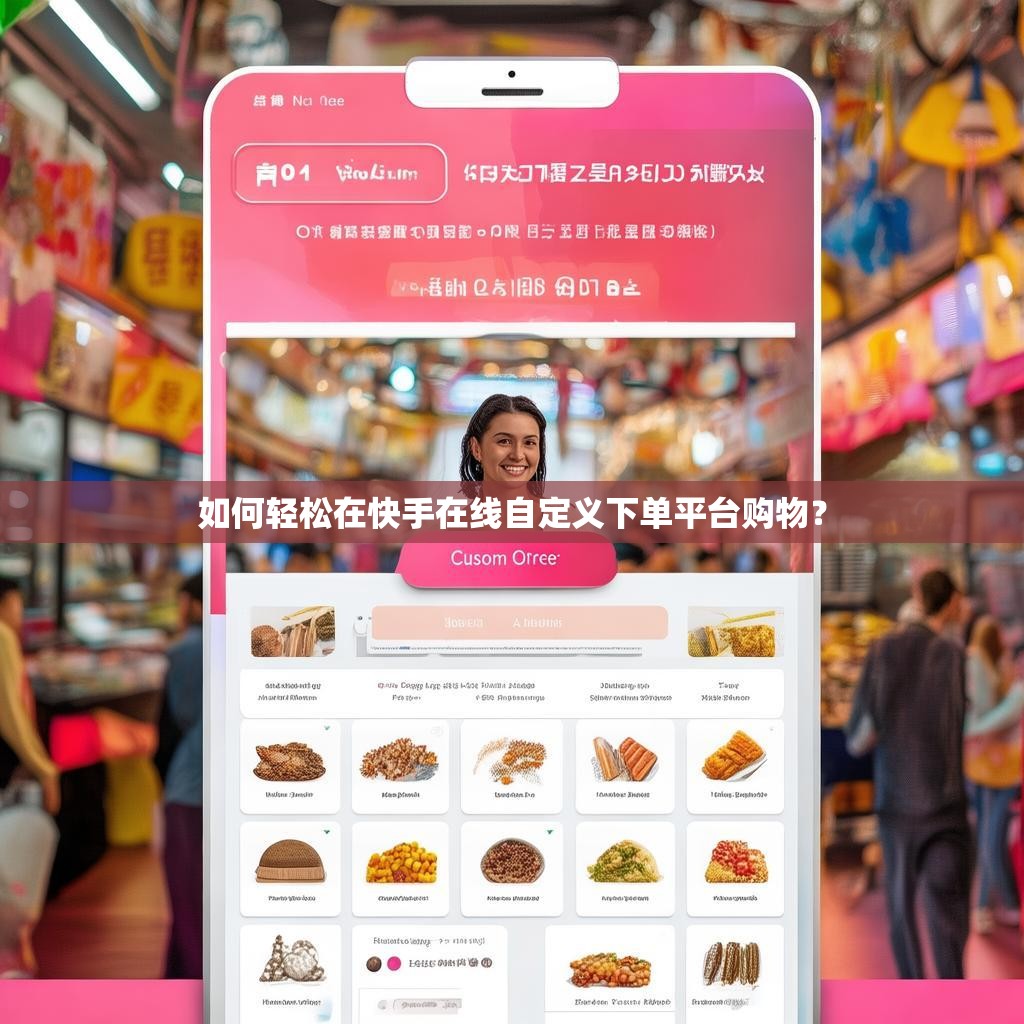 如何轻松在快手在线自定义下单平台购物？