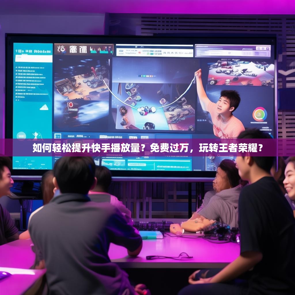 如何轻松提升快手播放量？免费过万，玩转王者荣耀？