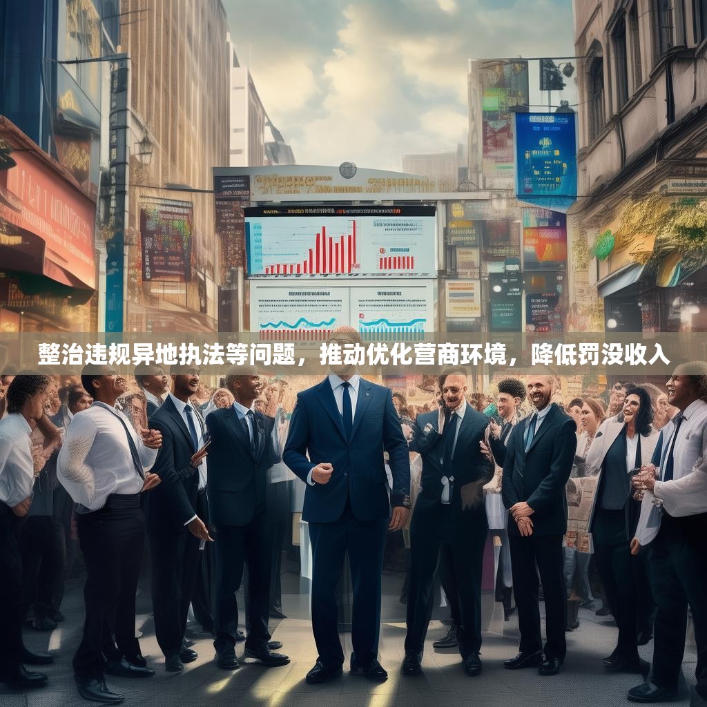整治违规异地执法等问题，推动优化营商环境，降低罚没收入