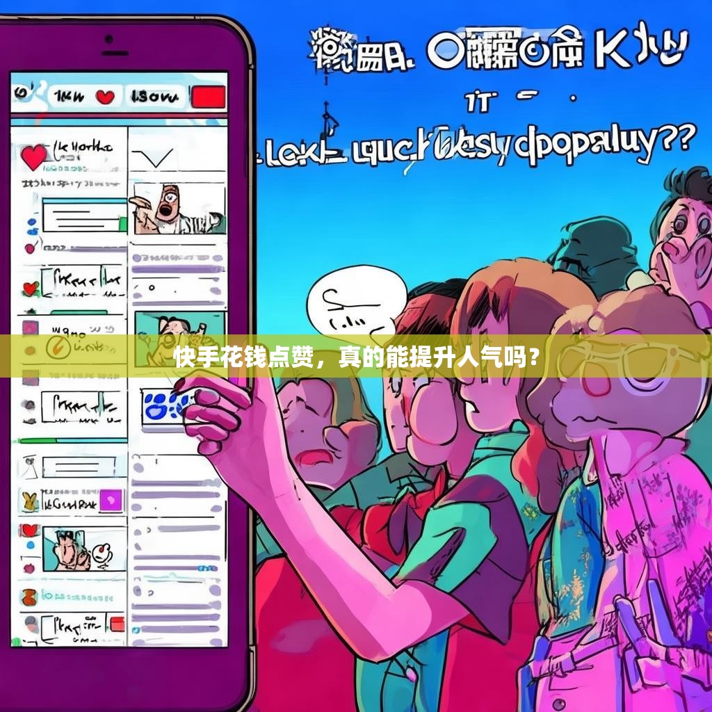 快手花钱点赞，真的能提升人气吗？