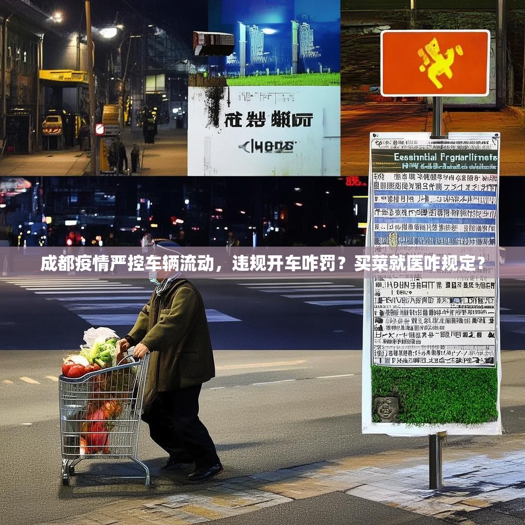 成都疫情严控车辆流动，违规开车咋罚？买菜就医咋规定？