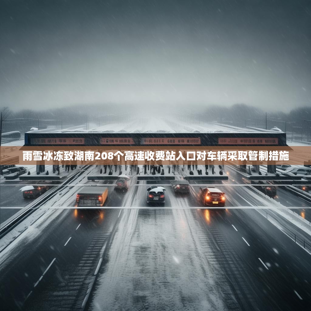 雨雪冰冻致湖南208个高速收费站入口对车辆采取管制措施