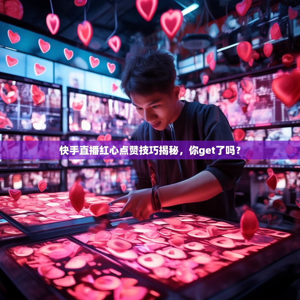 快手直播红心点赞技巧揭秘，你get了吗？