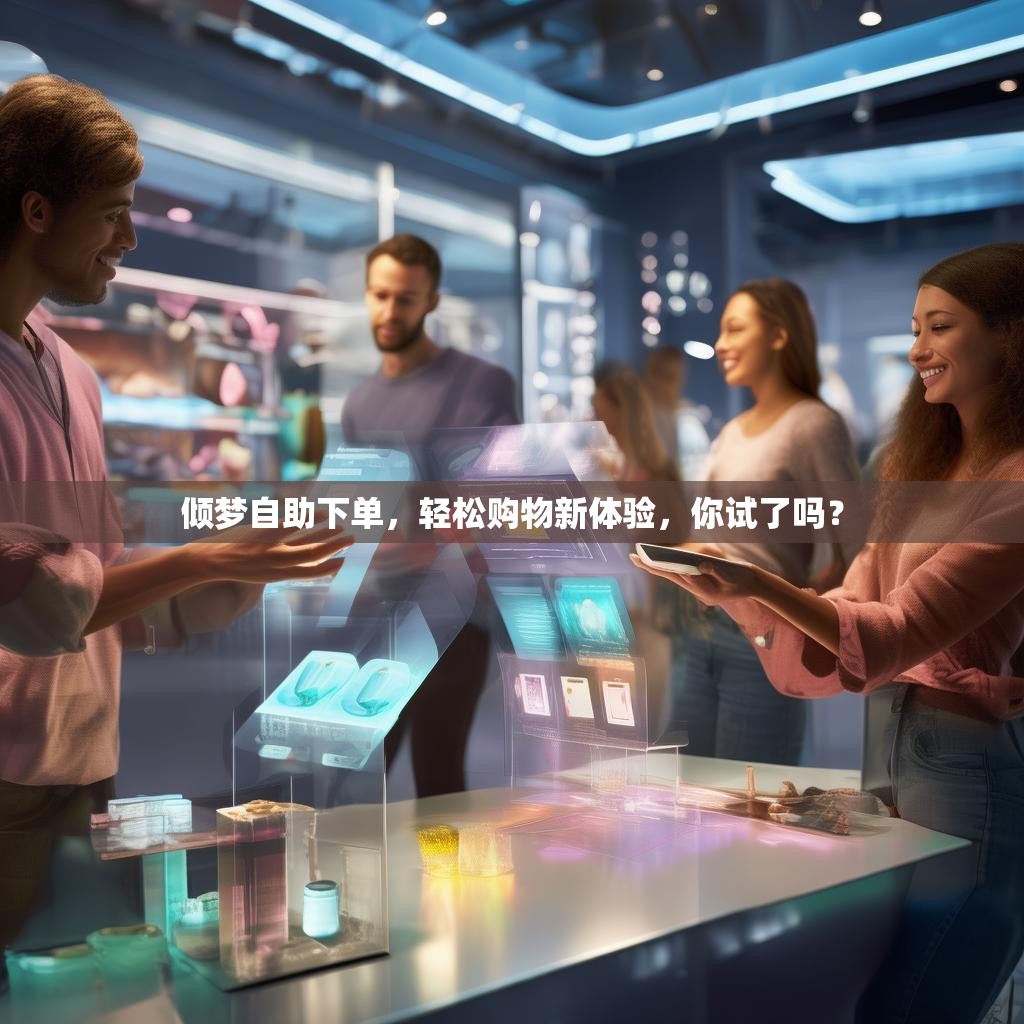 倾梦自助下单，轻松购物新体验，你试了吗？