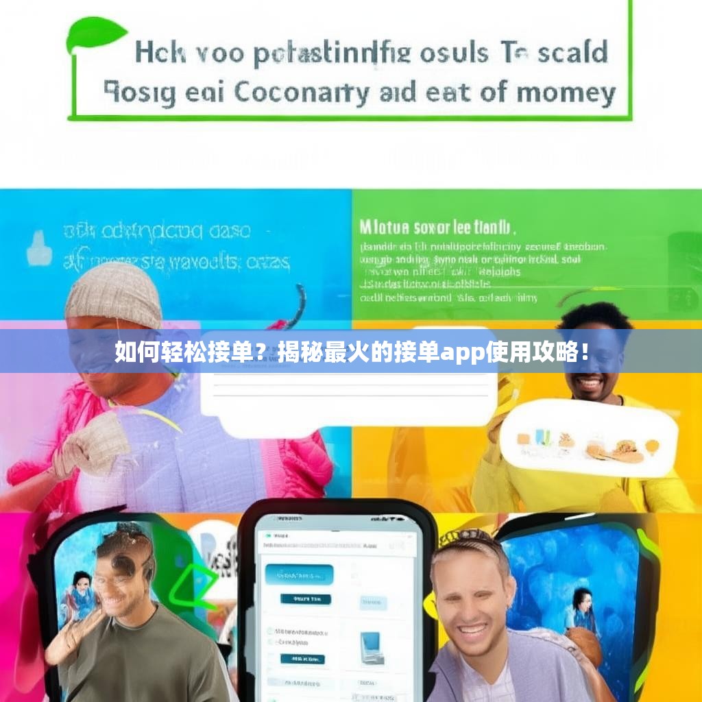 如何轻松接单？揭秘最火的接单app使用攻略！