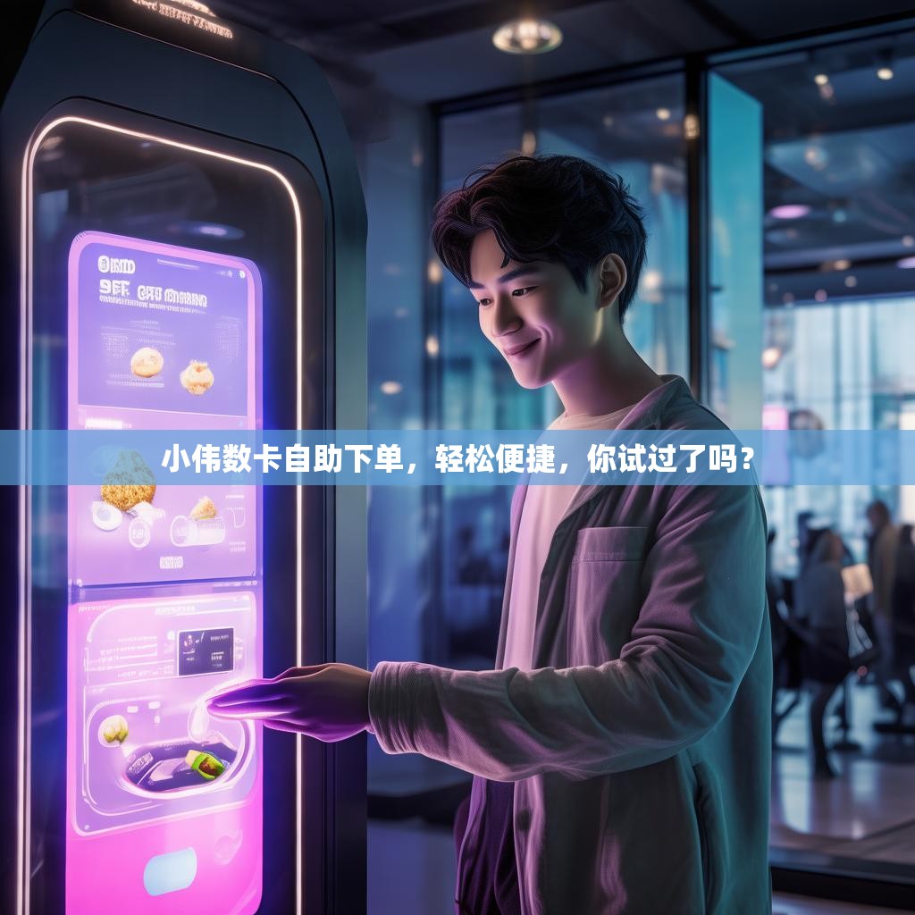 小伟数卡自助下单，轻松便捷，你试过了吗？