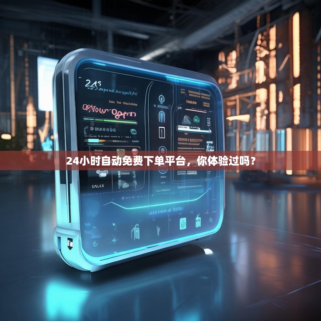 24小时自动免费下单平台，你体验过吗？