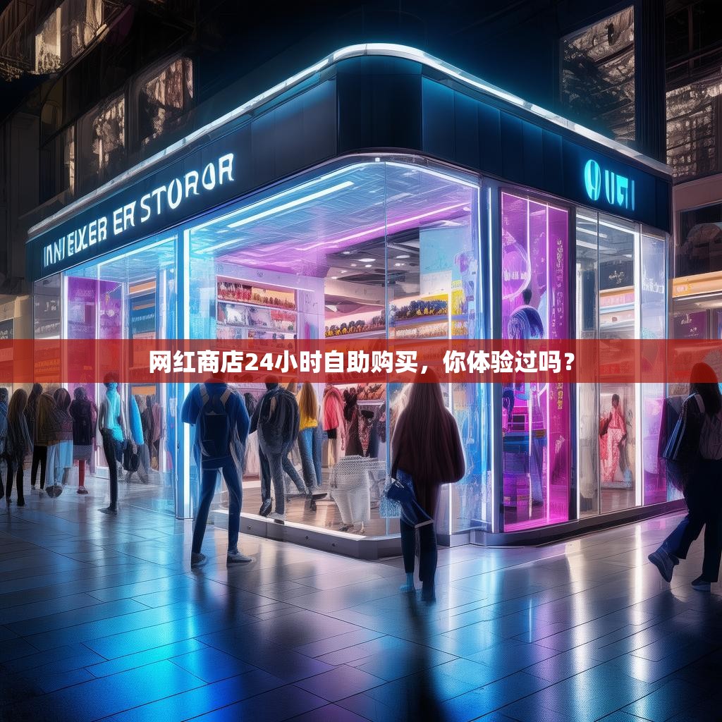 网红商店24小时自助购买，你体验过吗？