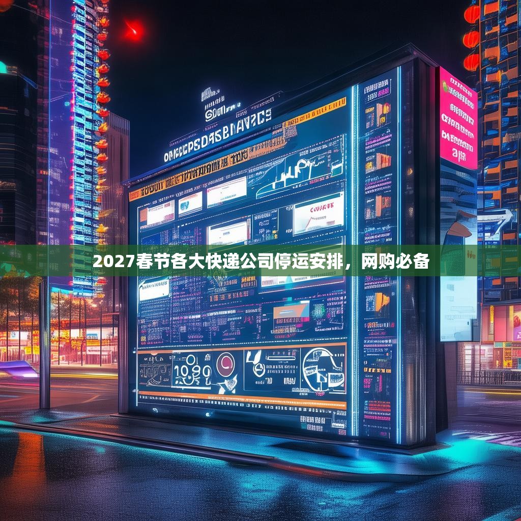 2027春节各大快递公司停运安排，网购必备